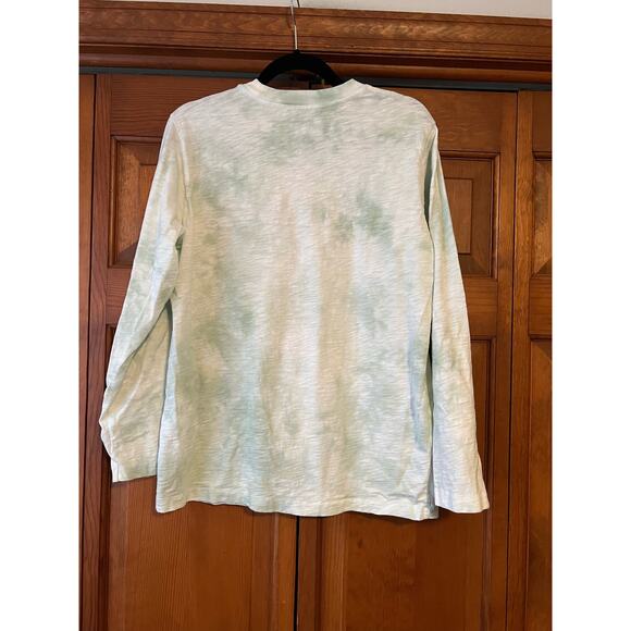 Aritzia Wilfred Free Women's Crewneck Camari T-Shirt Long Sleeve Tie Dye Size M - Picture 4 of 8